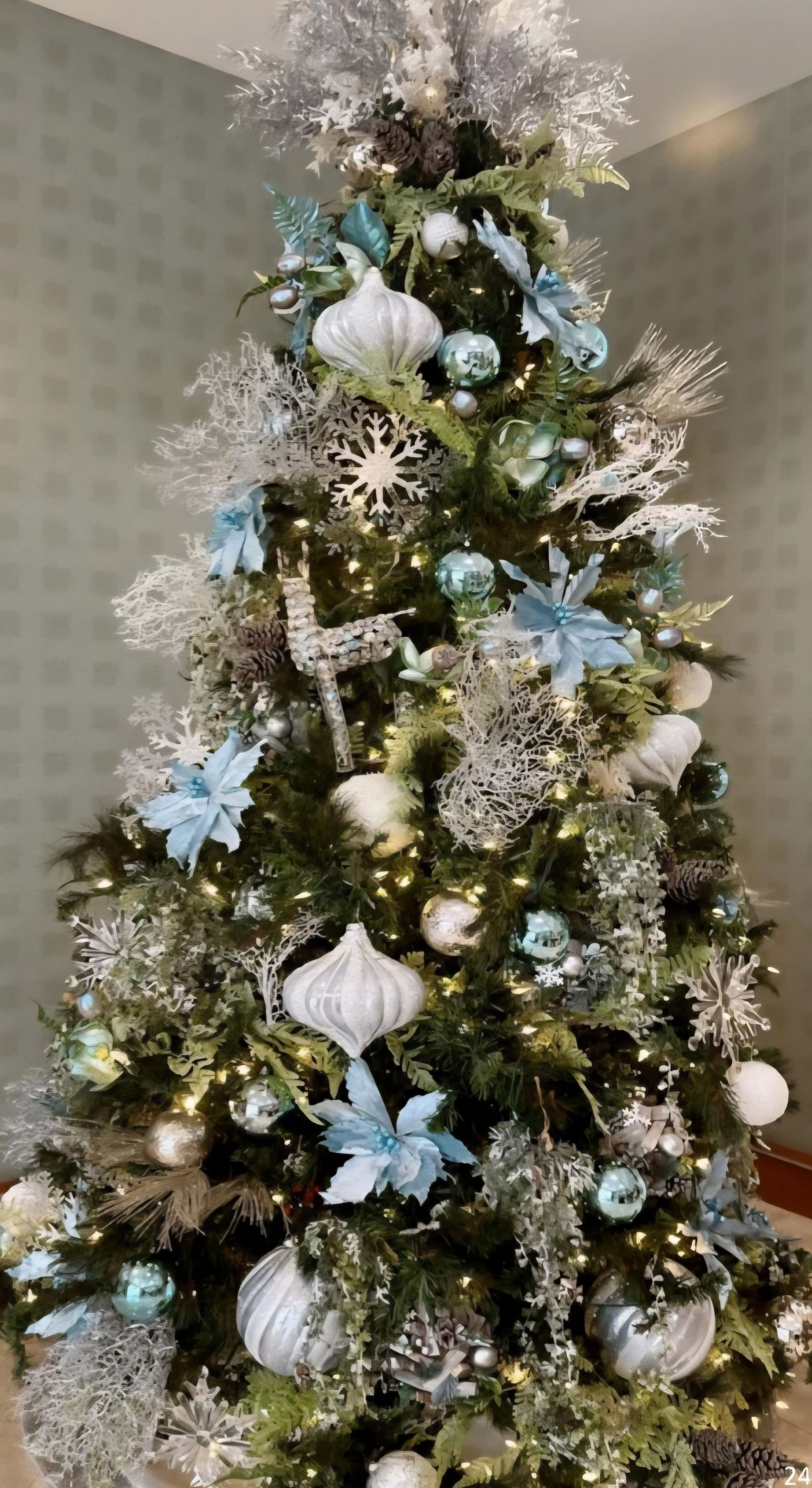 Leased Snowcap Mountain Tree