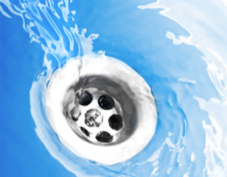 Clean drain after drain cleaning service