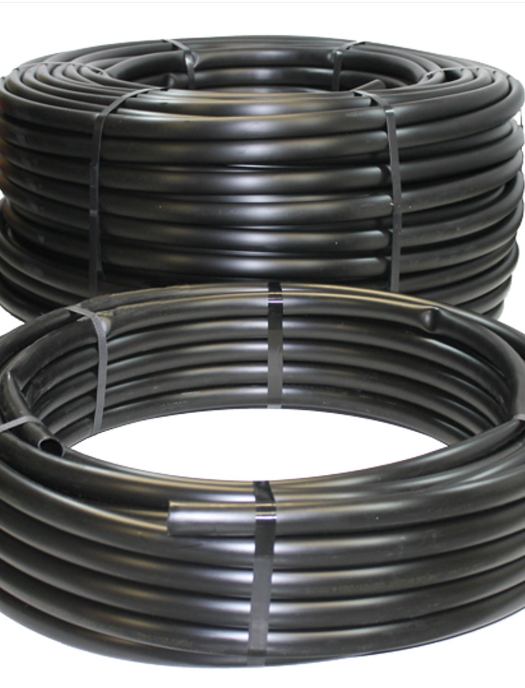 Black water pipe in coil