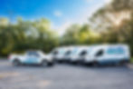 Halcomb Plumbing Fleet of Vans and truck