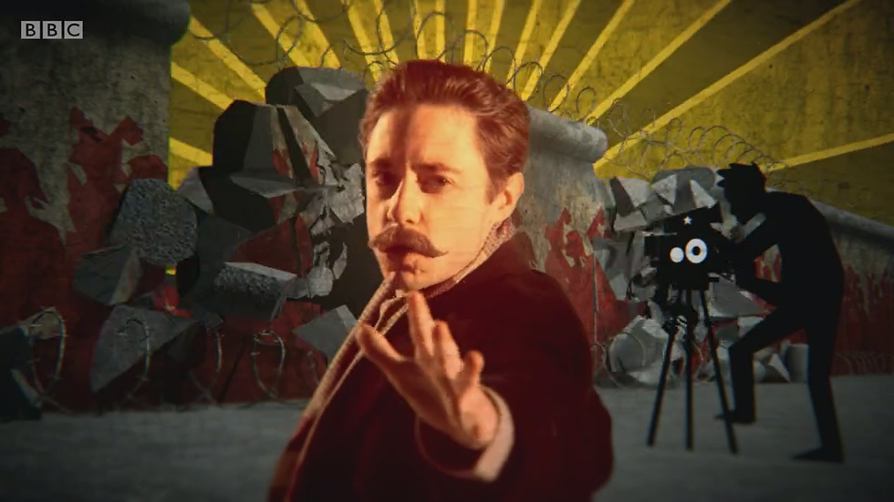 Horrible Histories Series 7 Episode 9-Rowdy Russian Revolution-57-SONG-The Iron Curtain Falls6