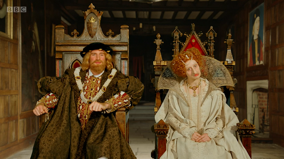 Horrible Histories Series 9 Episode 13 - Henry & Liz's Family Face-Off Special - 4 link