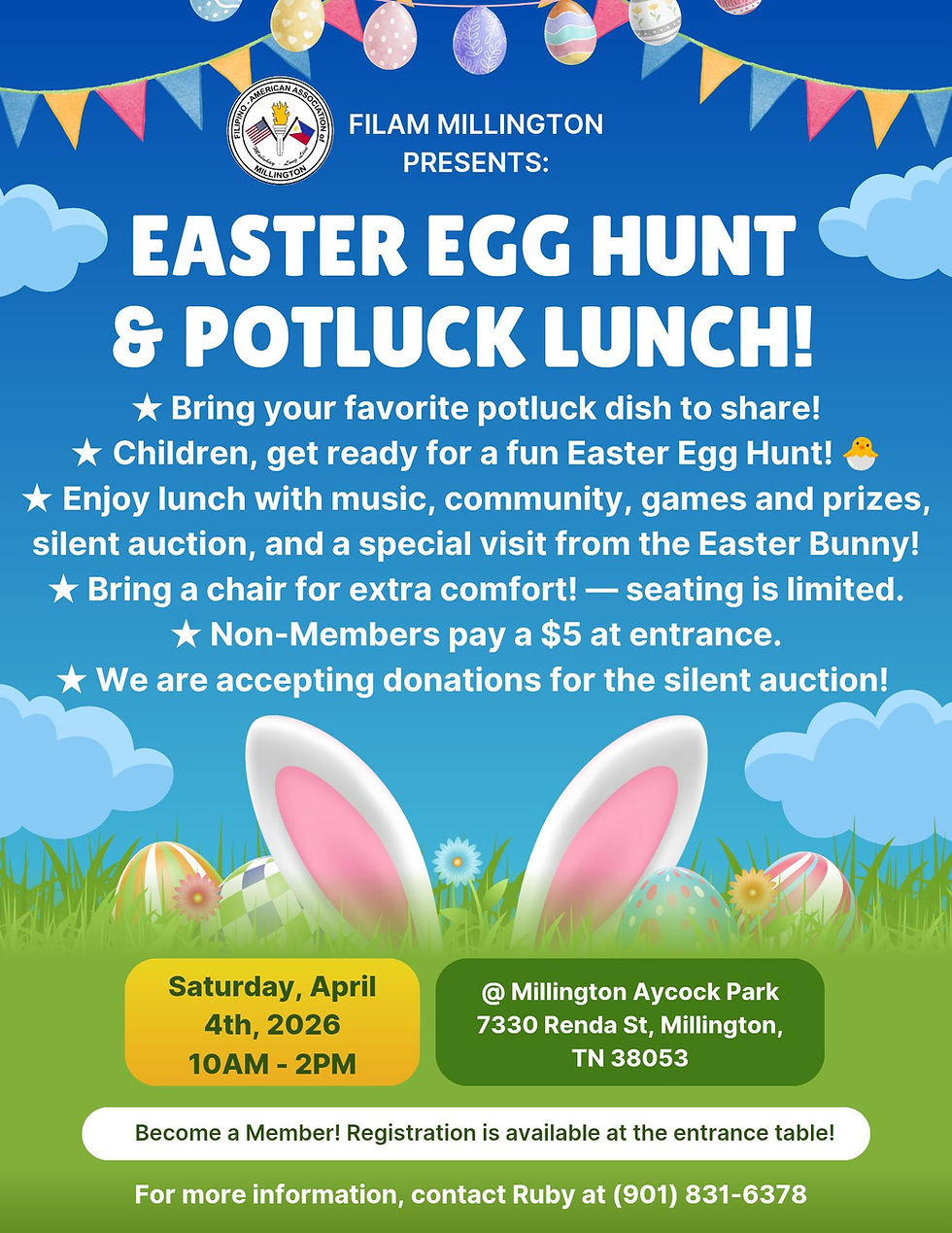 Easter Potluck Family Picnic