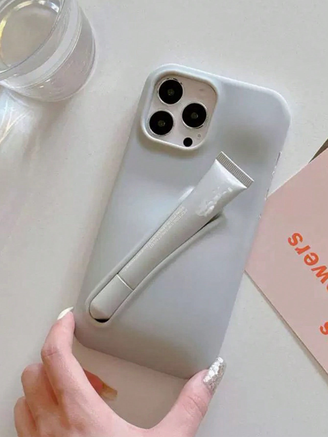 Étui de Téléphone avec poche à Gloss