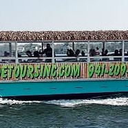 Largeast Tiki Boat in Florida Underway