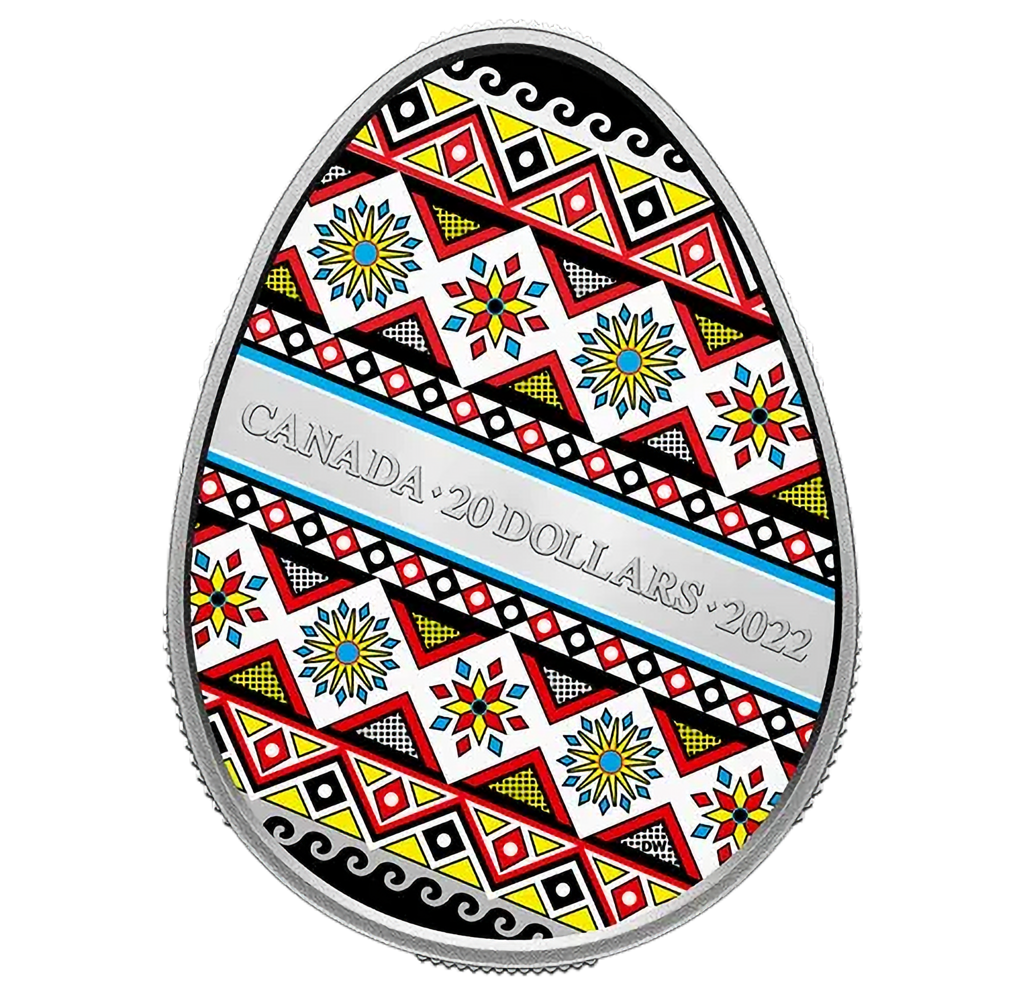 срібна монета писанка 2022 канада