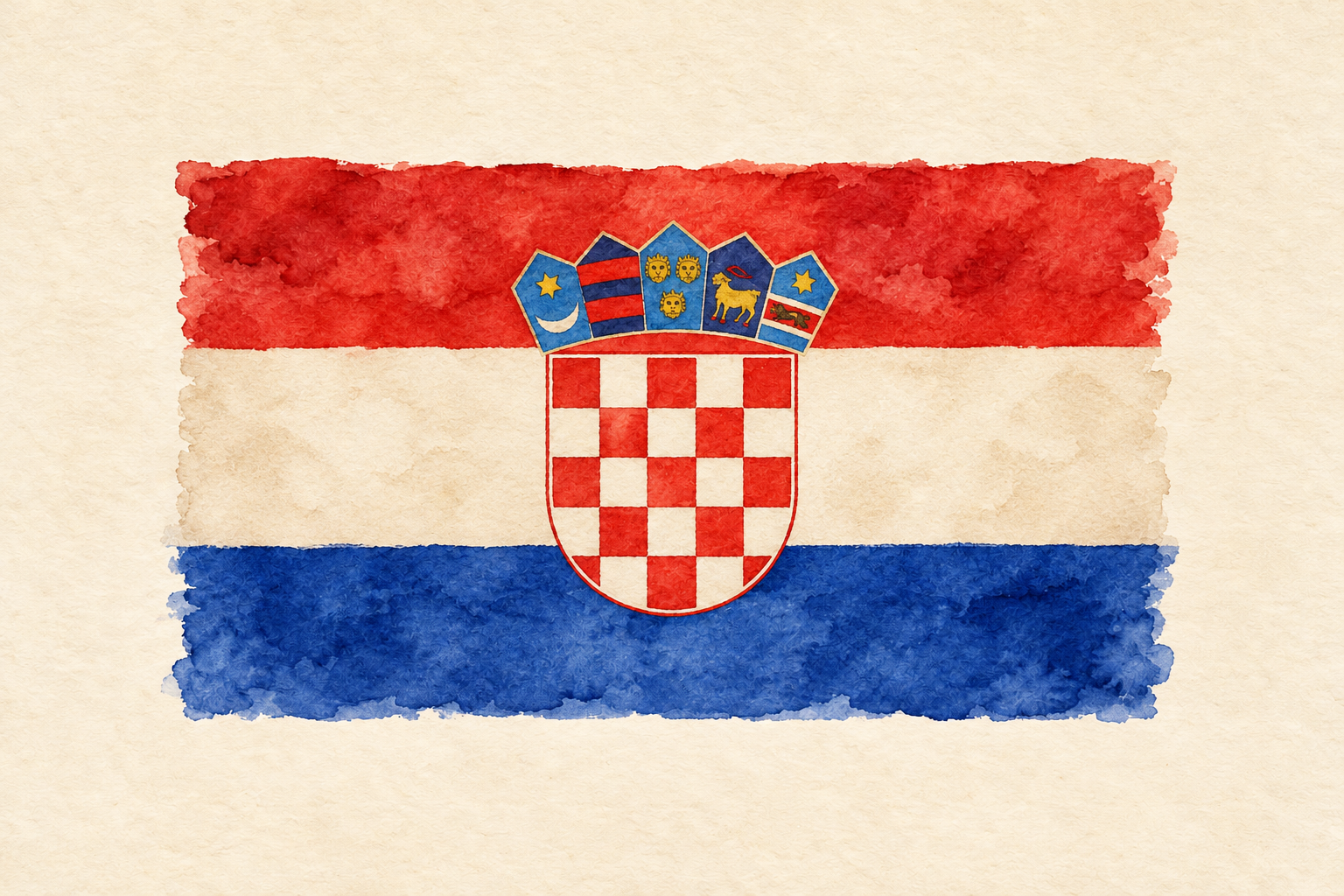 Bandera de Croacia