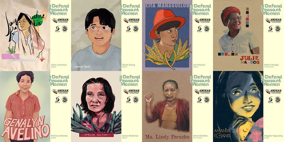 Defend Peasant Women Portraits Series