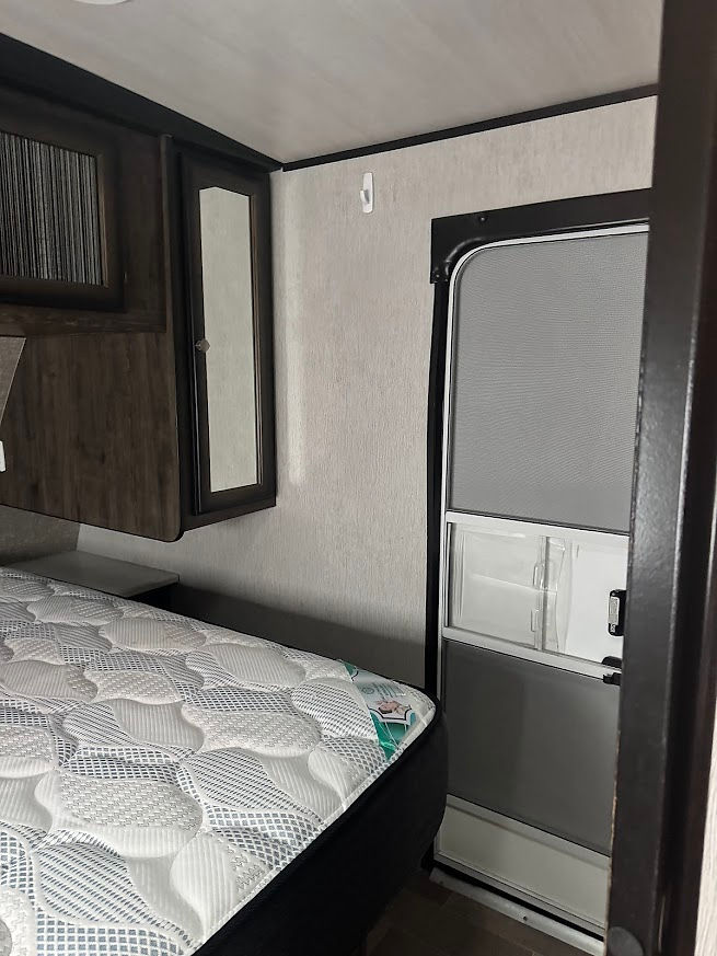 2019 Heartland Mallard bedroom with bed