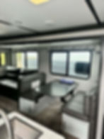 Keystone Bullet 290BHS interior dining and living area