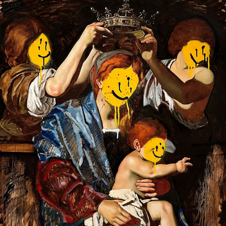 THE NEW RENAISSANCE pop art painting by Isaac Pelayo