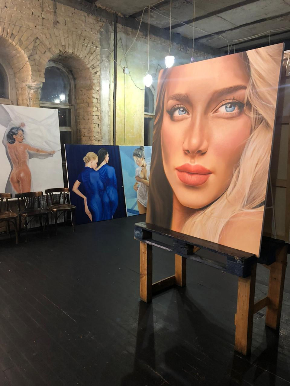 Paining by Dmitriy Krestniy JM Art Management
