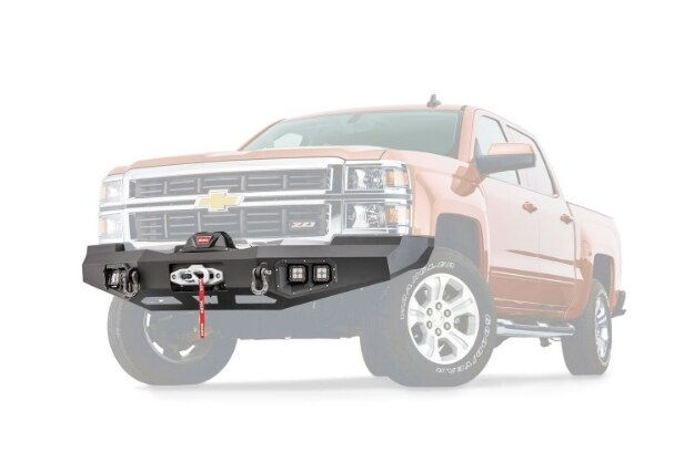 ASCENT FRONT BUMPER FOR '14-'15 CHEVROLET SILVERADO - 95800 - OBS