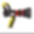 Thumbnail: Turbojet Handline Nozzle with 1.5" inlet, NH threads, 30-125 GPM at 100 PSI