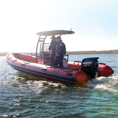 Thumbnail: 600R-DR (20'2") INMAR Dive / Rescue (Rigid Hull) Inflatable Boat w/ Suzuki DF115