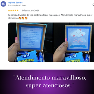 Avaliação de cliente