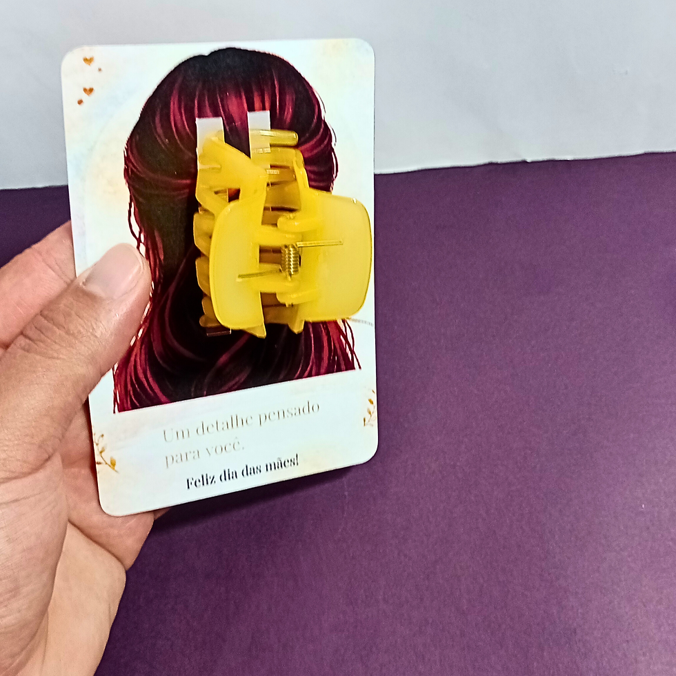 Miniatura: Presilha de Cabelo (Piranha) Personalizada Toque de Estilo
