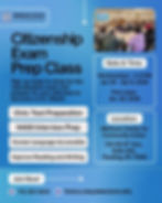 Citizenship Exam Prep Class (NY)