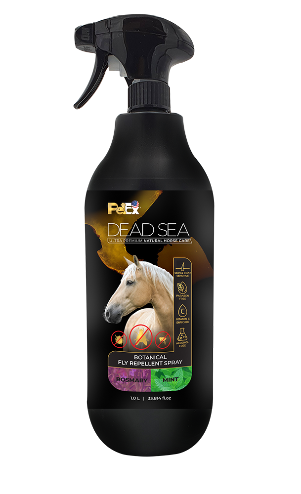 תמונה ממוזערת: תרסיס דוחה זבובים לסוסים עם מינרלים מים המלח