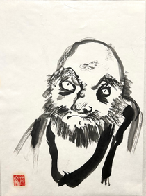 daruma I (sumi-e)