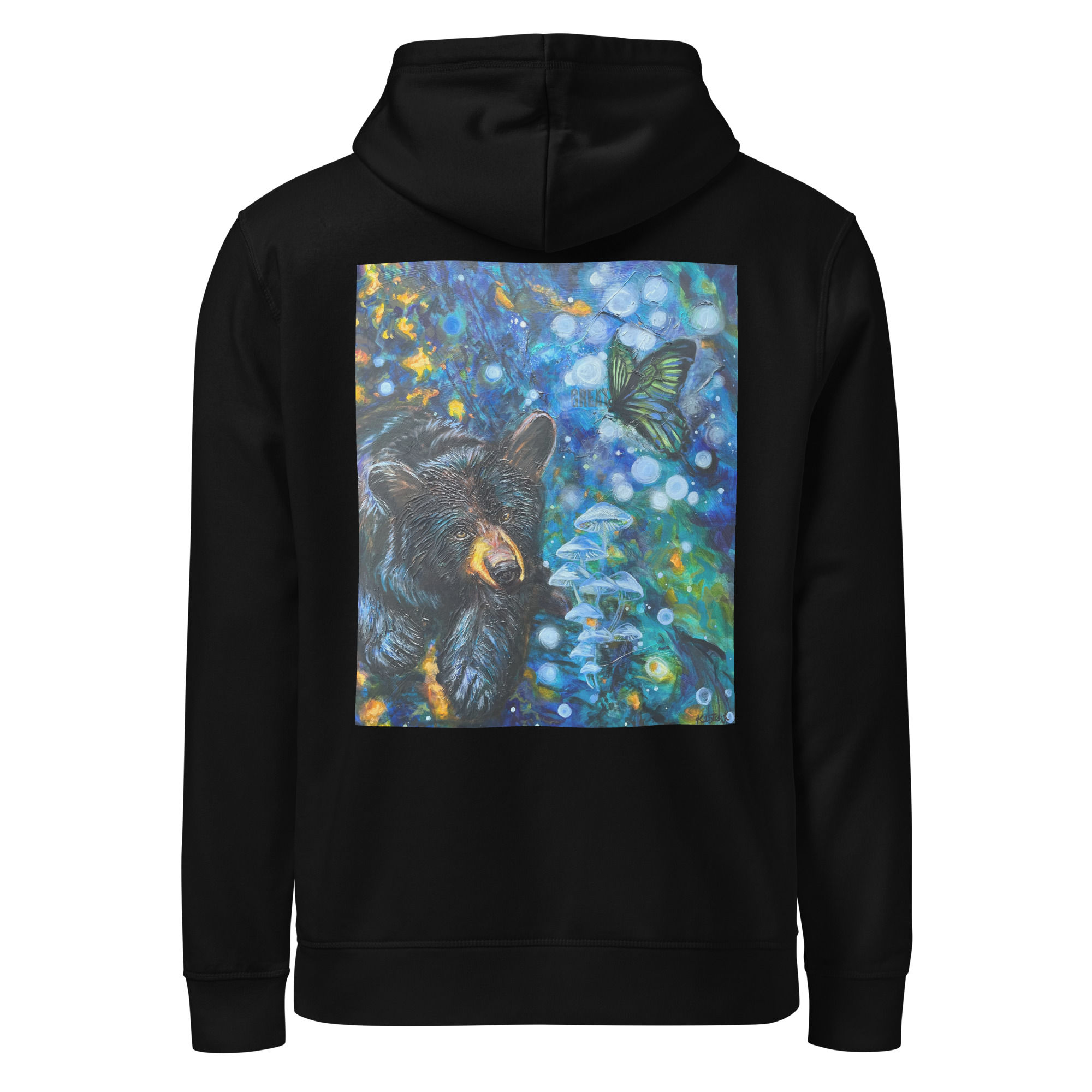 Unisex organic mid-weight hoodie