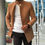 Thumbnail: Men's Youth Suit Autumn New Trend Men's Solid Color Slim Fit Woolen C
