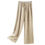 Thumbnail: New Chinese Acetic Acid Satin Jacquard Wide Leg Pants Women's Spring And S