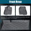 Thumbnail: Car Floor Mats for 2023 Honda CRV Hybrid Black All-Weather TPE Rubber Car Mats