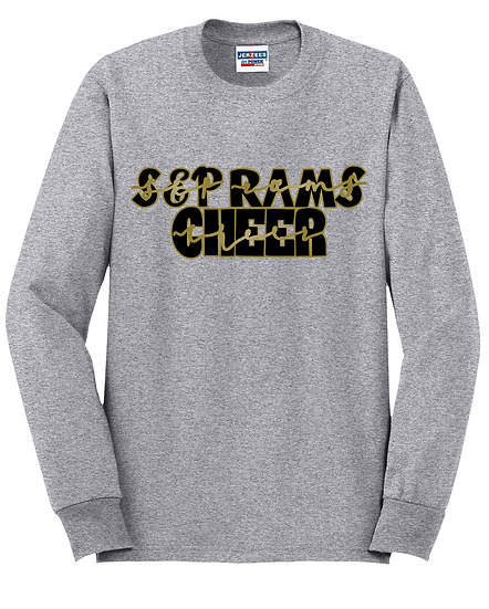 SEP Cheer Long SleeveTee - Cursive Logo