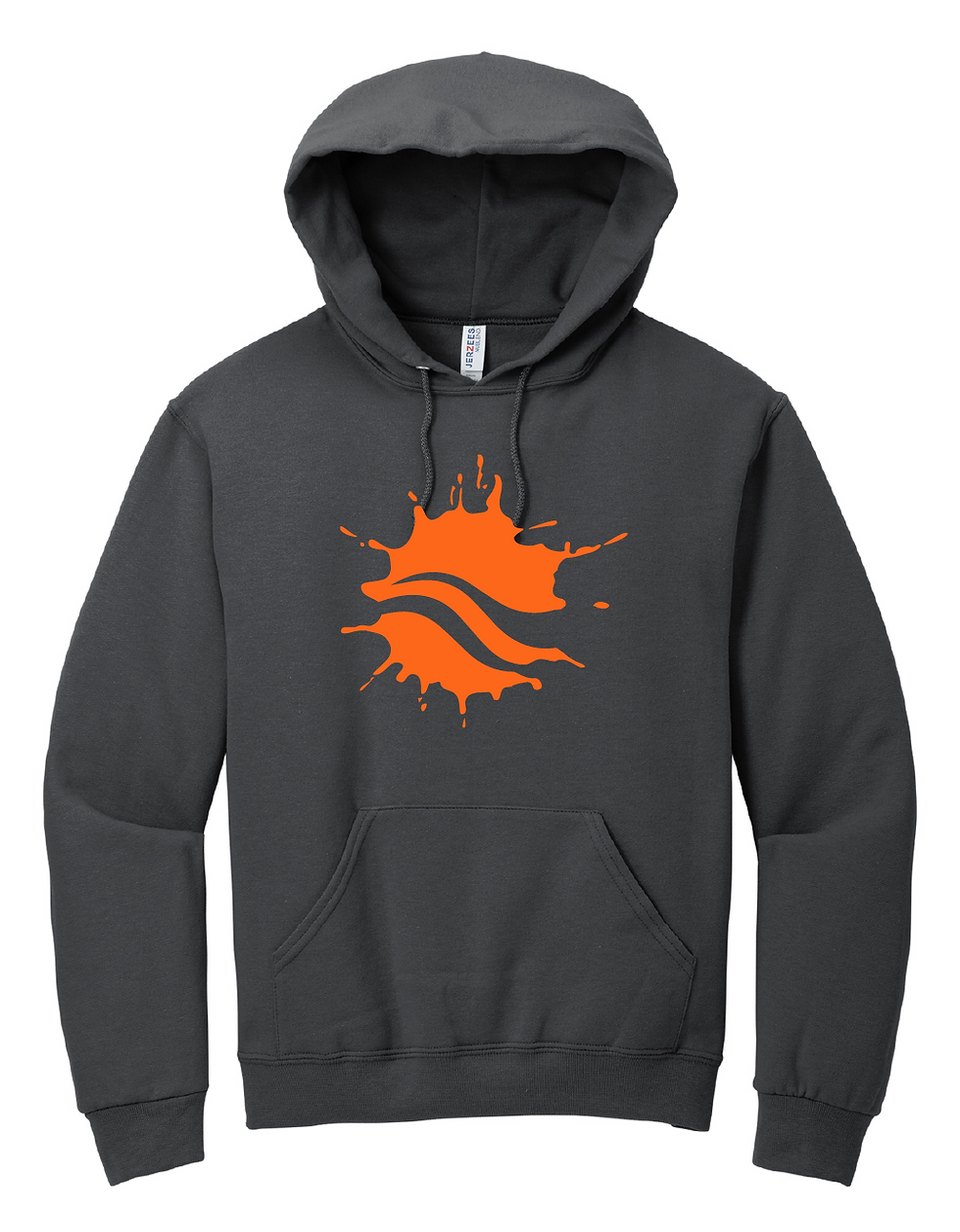 Thumbnail: LWF Student Ministry Hoodie -  Bright Orange Logo