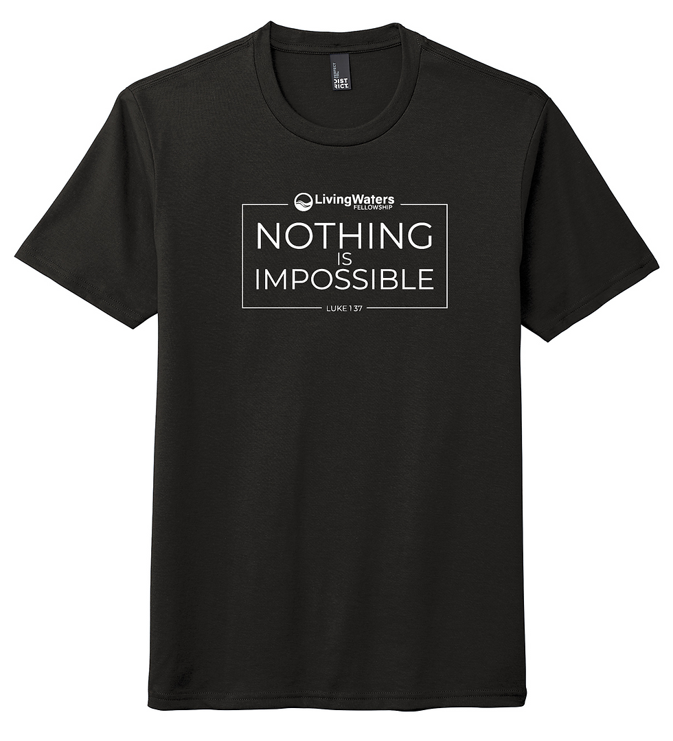 LWF Nothing is Impossible #1 - Black -  Tri-Blend Tee