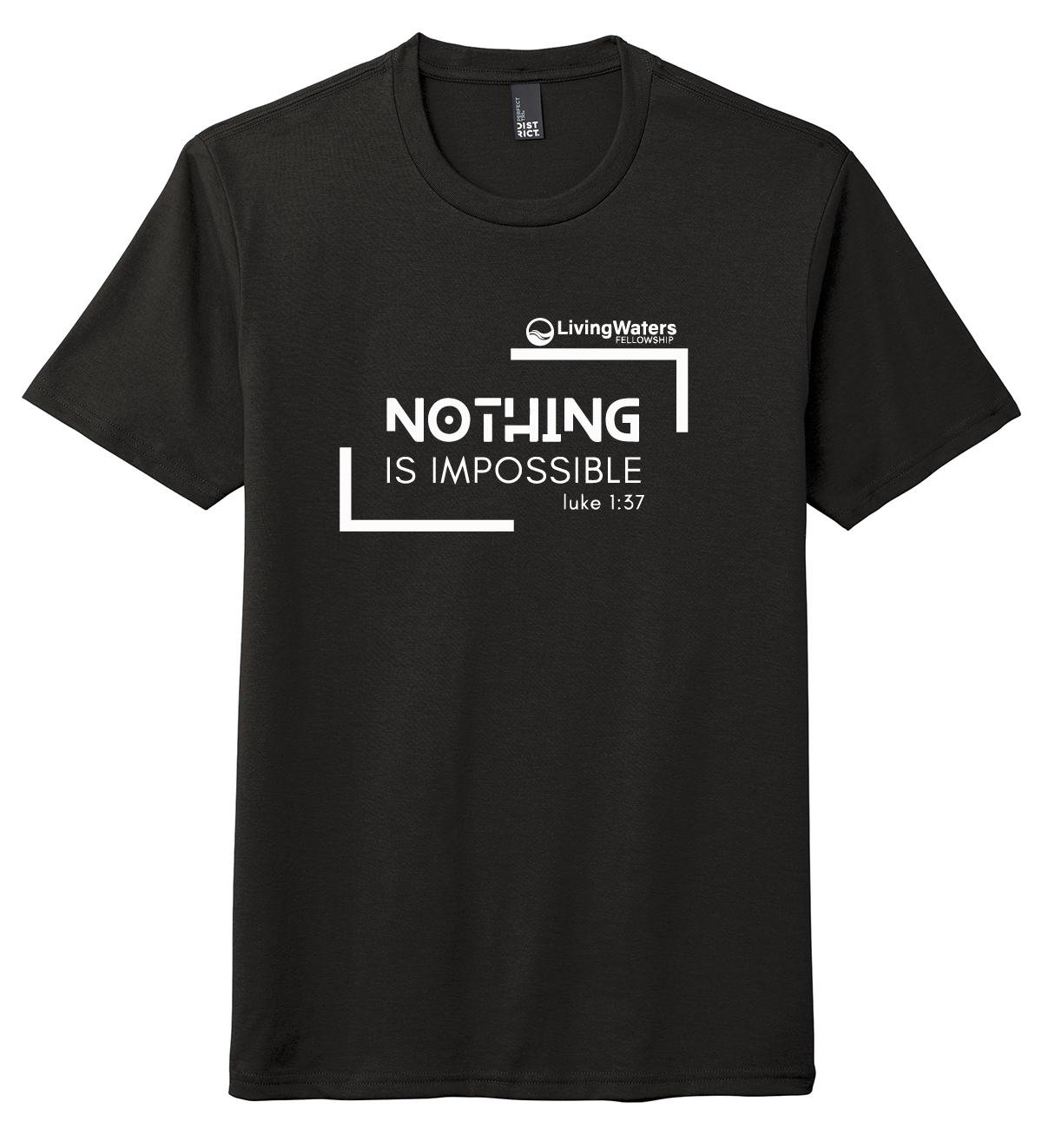 LWF Nothing is Impossible #2 - Black -  Tri-Blend Tee