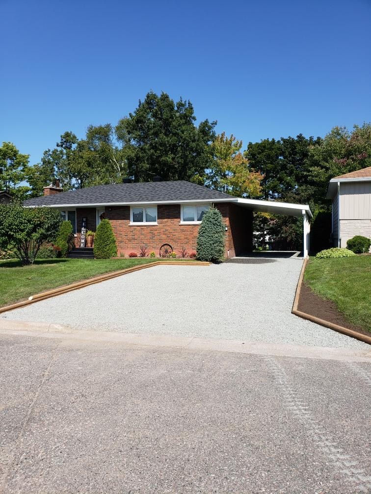 Resurface your driveway for a clean look.