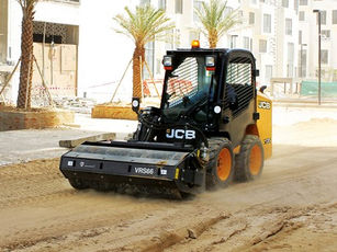 SKID STEER LOADER SWEEPER COLLECTOR