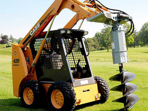 SKID STEER LOADER AUGERS