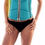 Миниатюра: REVERSIBLE COMP VEST ZIPPER WOMEN LIME GREEN|TEAL BLUE