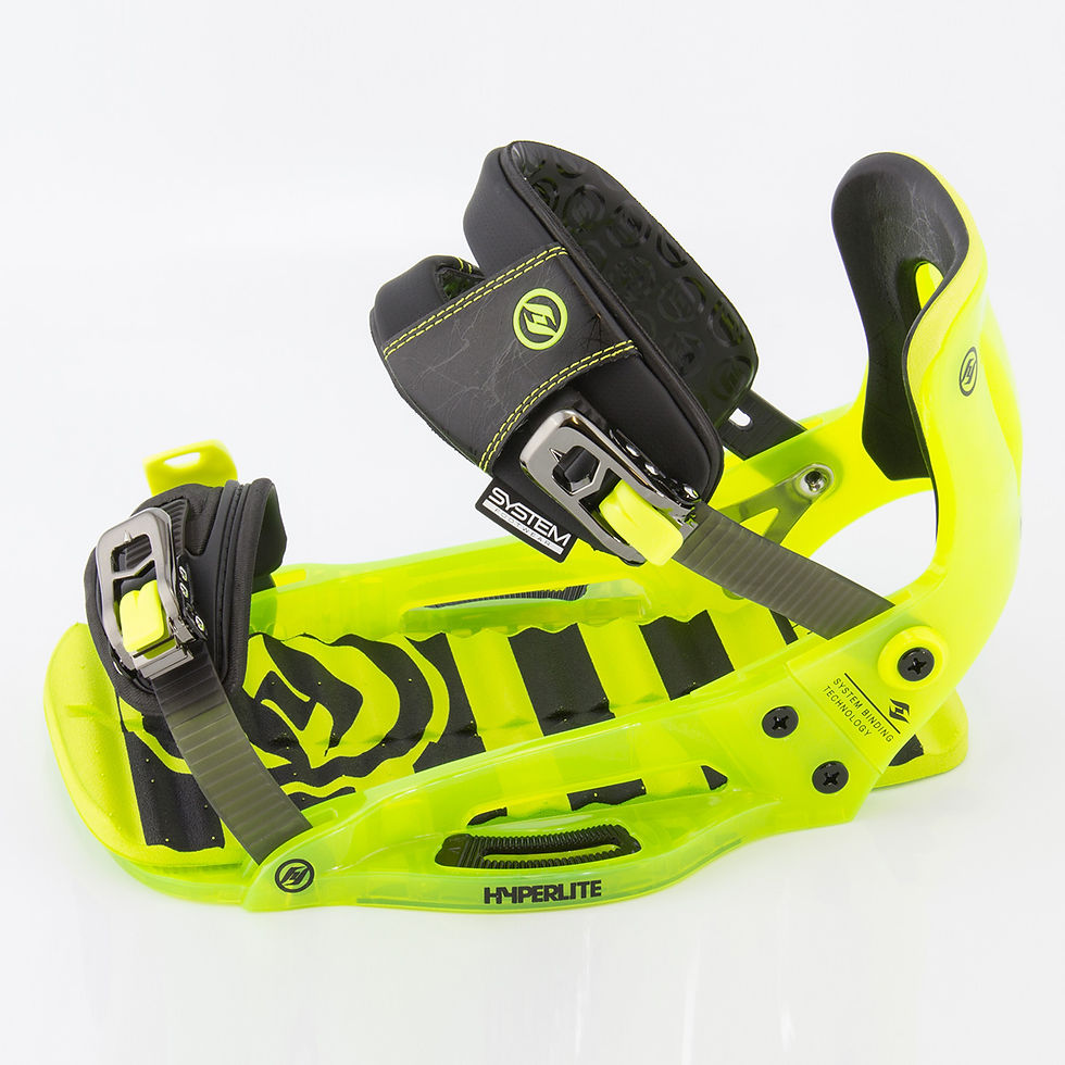 Hyperlite System Pro Bindings Chassis Yellow