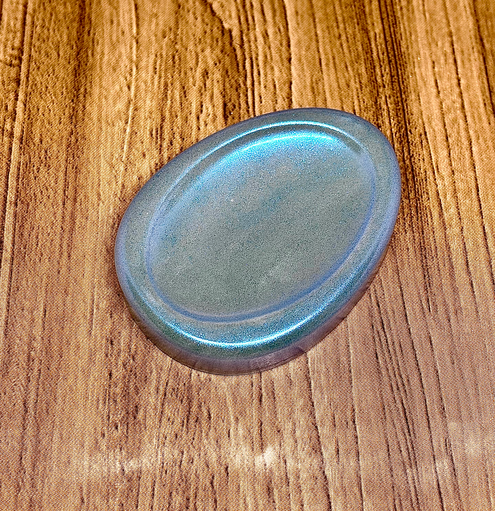 Thumbnail: Egg Shaped Pebbled Sensory Stone