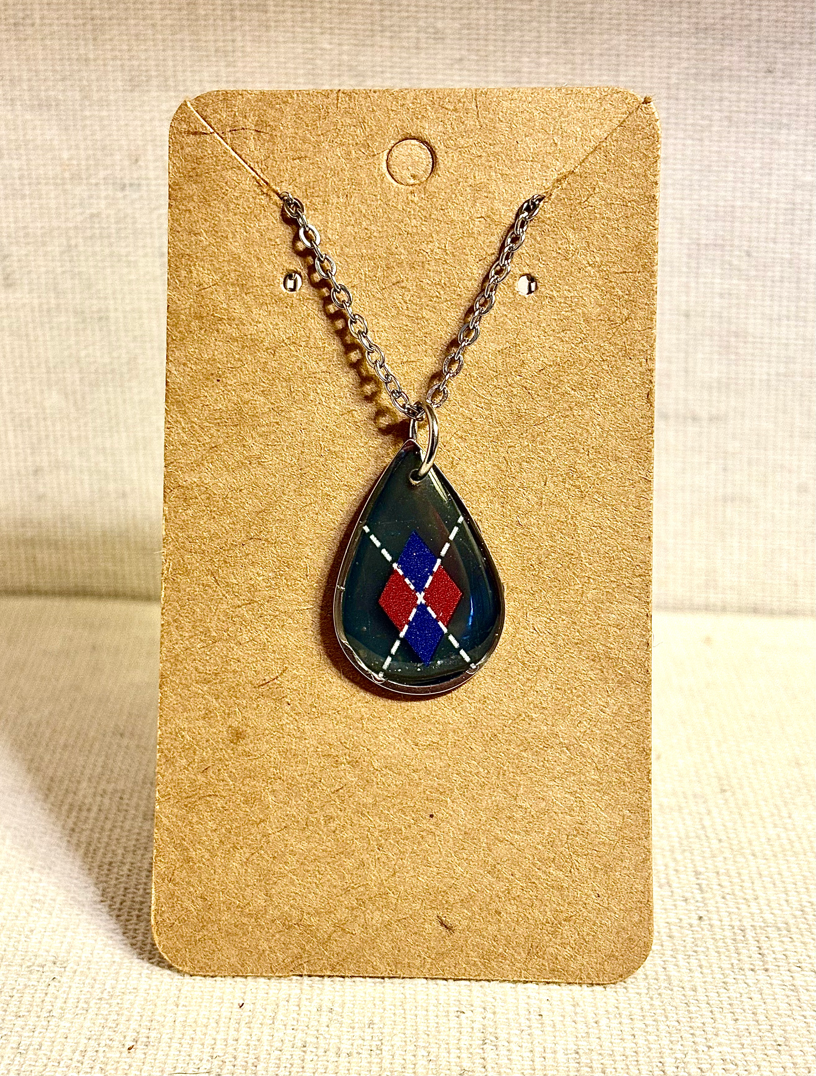 Argyle Teardrop Pendant