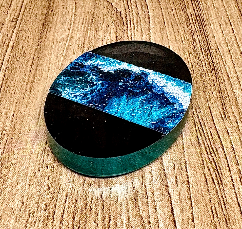 Thumbnail: Oval Pebbled Sensory Stone