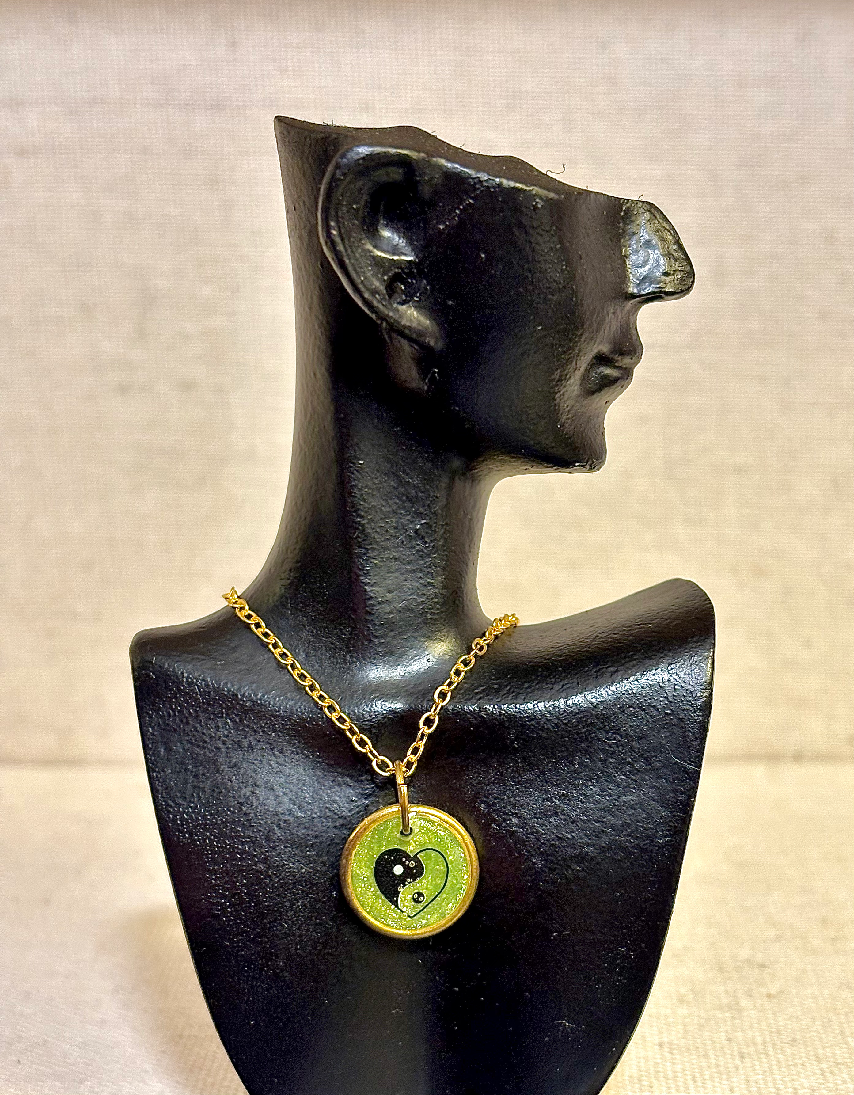 Yin Yang Love Mini Charm