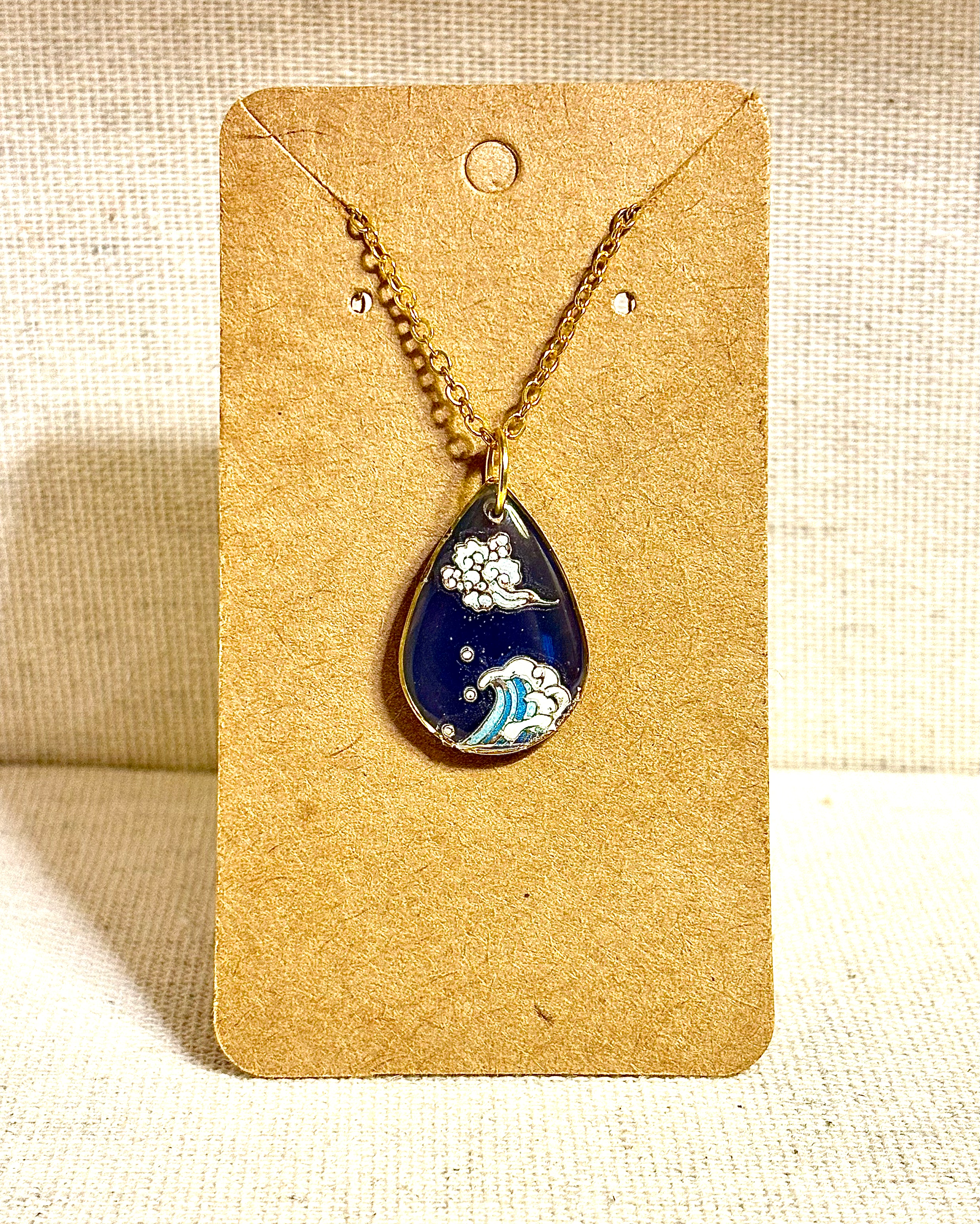 Sea of Japan Teardrop Pendant