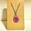 Thumbnail: Psychedelic Pink Mushroom Pendant