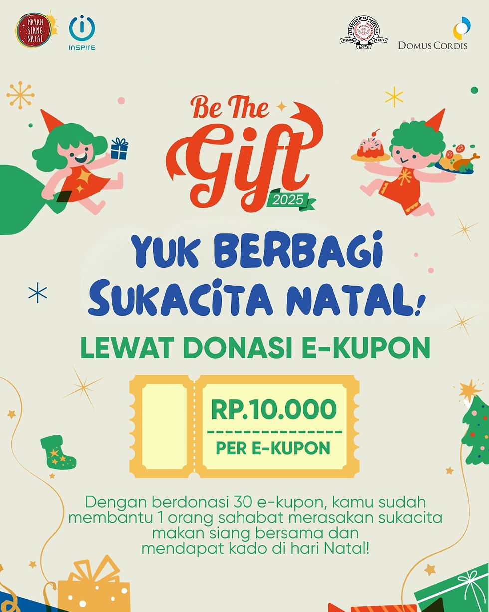 Jadilah Hadiah: Makan Siang Natal 2025