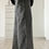 Miniatura: Jeans wide leg con strass grigio