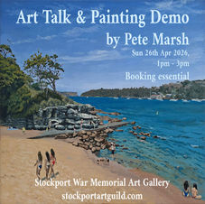 Painting: 'Balmoral beach No.2',
by Pete Marsh