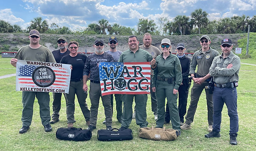War HOGG Law Enforcement Red Dot Pistol Course May13 Palm Bay Florida