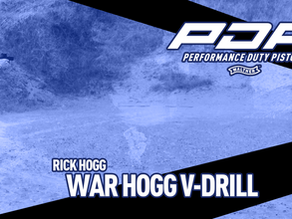 The War HOGG "V" Pistol Shooting Drill