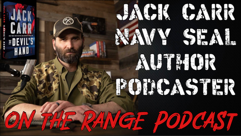 On The Range Podcast co-hosts Rick Hogg and Mark Kelley sit down with Jack Carr, former U.S. Navy SEAL sniper, bestselling author of The Terminal List series, and host of the Danger Close podcast. 