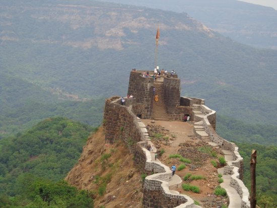 a top view of the fort